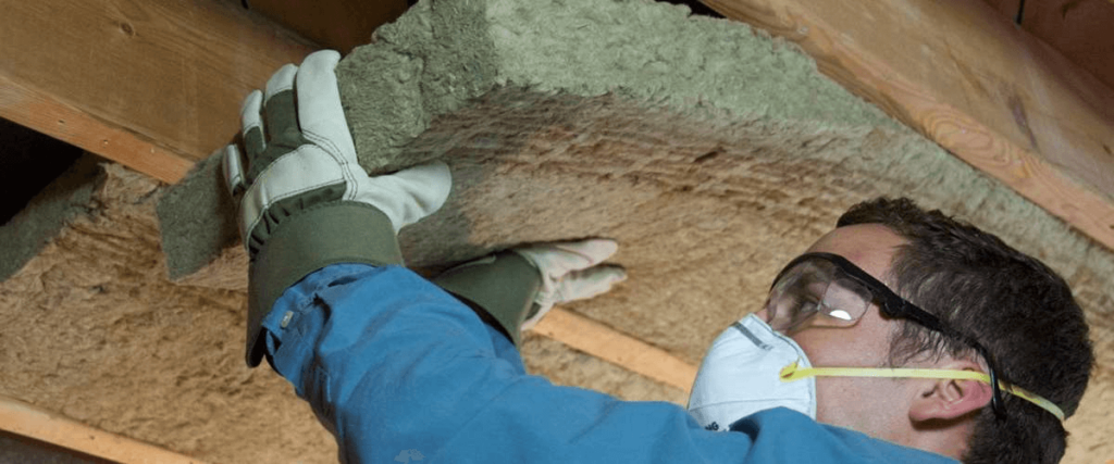 عایق کاری سقف با پشم سنگ